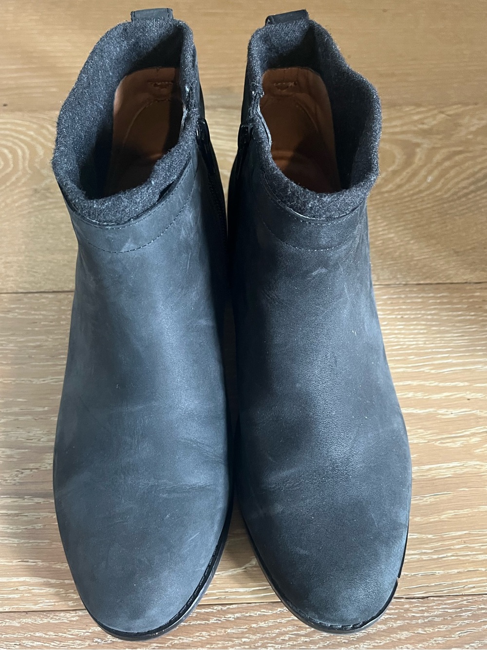 Women's Black Suede Ankle Boot - Classic Chelsea Style - Picture 2 of 7
